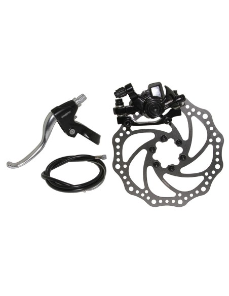 Diskette Brake Front Set Black/Chrome